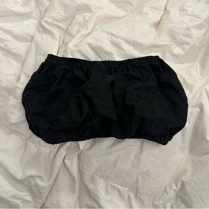 Black UO sustainably made bando tube top size M/L